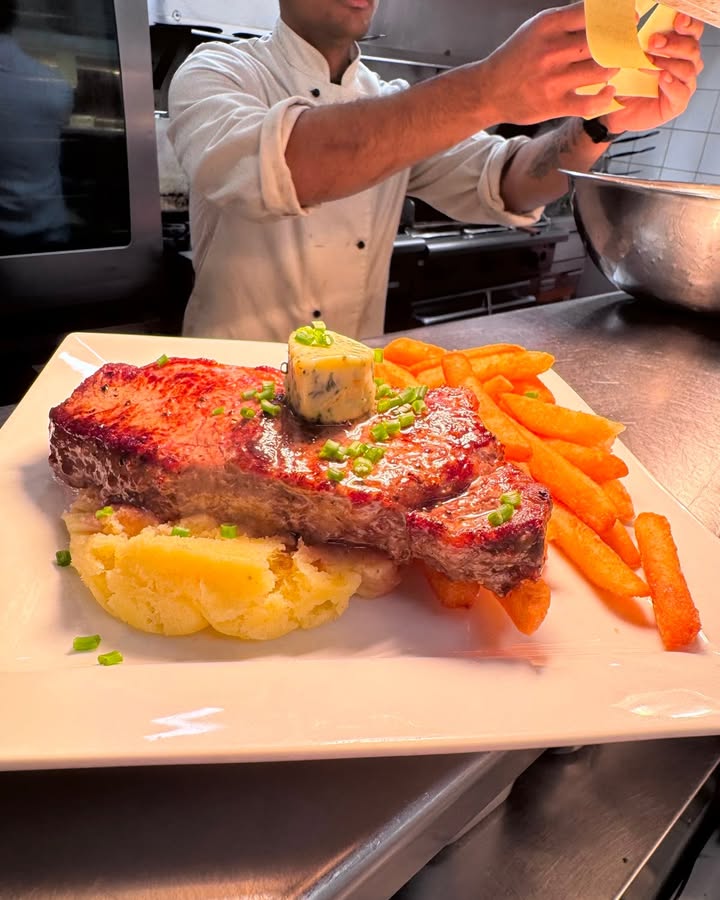 Featured image for “Porterhouse Steak by Chef Ishwor at Golf House Hotel”